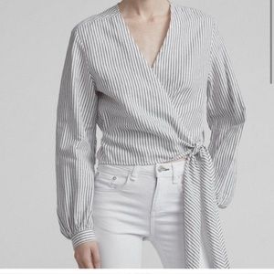 Rag & Bone Wrap Blouse